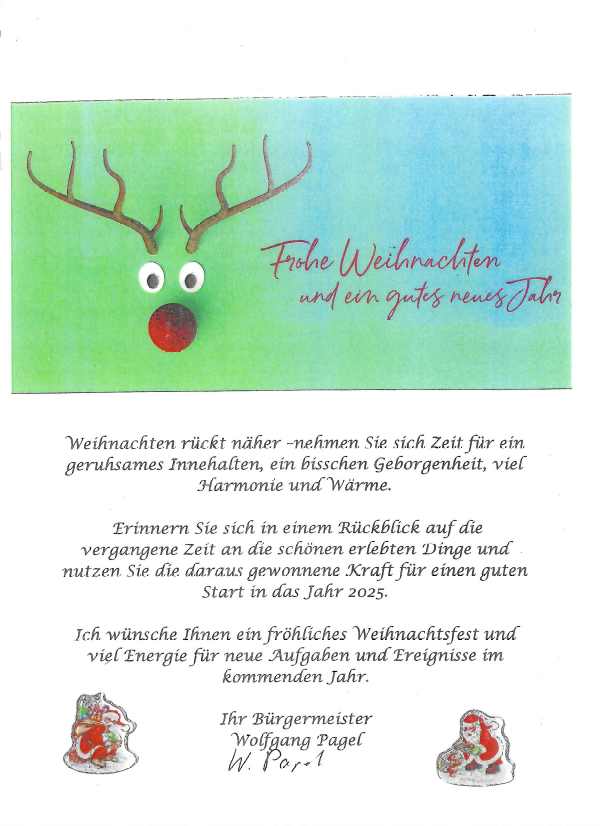 Weihnachsbrief 2024